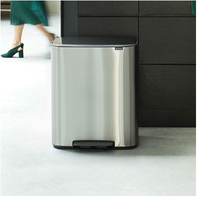Brabantia Bo pojemnik na odpady 60 l pedałowy stal mat FPP 211461
