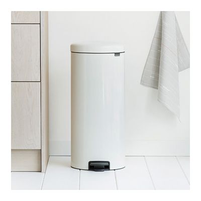 Brabantia NewIcon kosz na śmieci 30 l pedałowy biały 111785