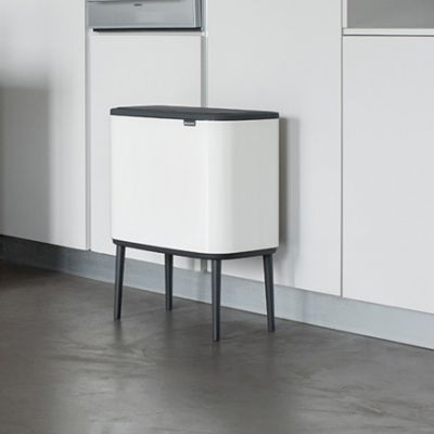 Brabantia Bo Touch Bin pojemnik na odpady 33 l do segregacji biały 313523