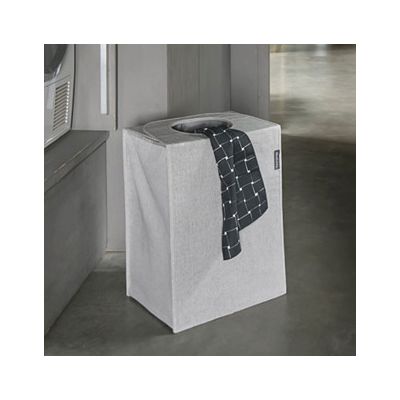 Brabantia torba na pranie prostokątna 55 l szara 120367