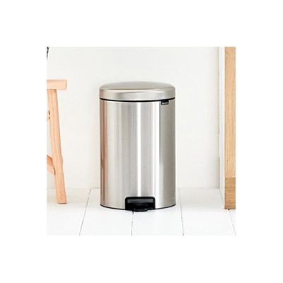 Brabantia NewIcon kosz na śmieci 20 l pedałowy stal mat FPP 111907
