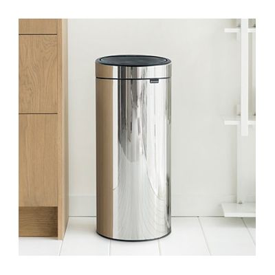 Brabantia Touch Bin New kosz na śmieci 30 l stal polerowana 115325