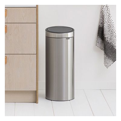 Brabantia Touch Bin New kosz na śmieci 30 l stal mat FPP 115462