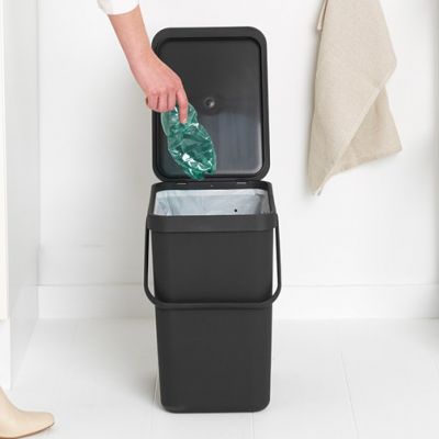 Brabantia Sort & Go kosz na śmieci 25 l szary 129940