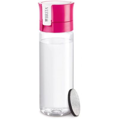 Brita butelka filtrująca 0,6 l z wkładem MicroDisc różowa 1020102