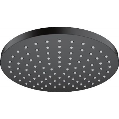 Zestaw Hansgrohe Vernis Blend deszczownica z ramieniem prysznicowym bateria wannowo-prysznicowa podtynkowa z elementem podtynkowym zestaw prysznicowy z przyłączem kątowym czarny mat (26277670, 27804670, 71466670, 01800180, 28052670, 26453670)