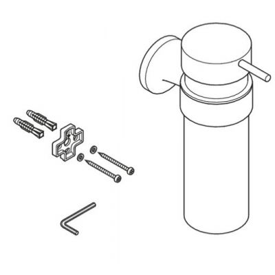 Duravit Starck T dozownik do mydła 200 ml 0099350400