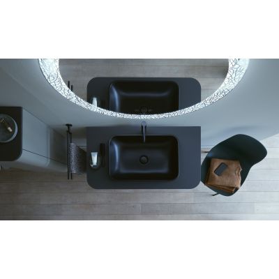 Duravit Starck T wieszak na ręcznik czarny 0099414600