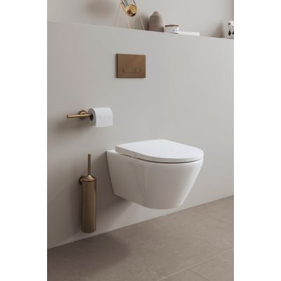 Duravit Starck T szczotka toaletowa z rączką ścienna brązowa 0099460400