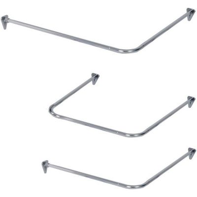 Duschy Kombi drążek zasłony prysznicowej regulowany chrom 673-90