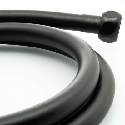 Duschy Rotoflex wąż prysznicowy 150 cm gładki czarny 213-20