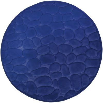 Duschy Bellarina dywanik łazienkowy 60x60 cm okrągły niebieski 767-30