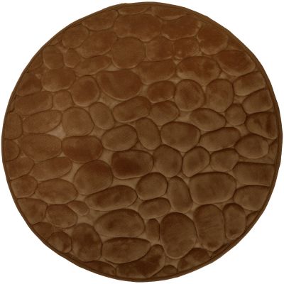 Duschy Bellarina dywanik łazienkowy 60x60 cm okrągły brązowy 767-60