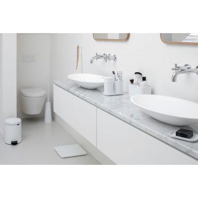 Brabantia ReNew zestaw akcesoriów łazienkowych 3w1 biały 280382