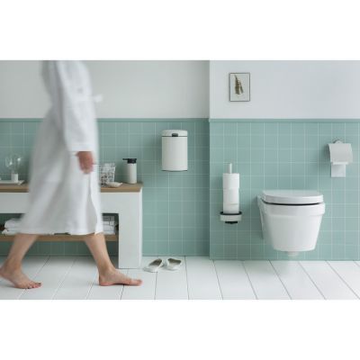 Brabantia Profile uchwyt na papier toaletowy biały 483387