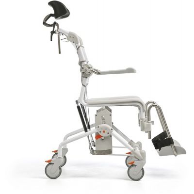 Etac Swift Mobil Tilt 2 wózek inwalidzki z funkcją toalety biały 80229410