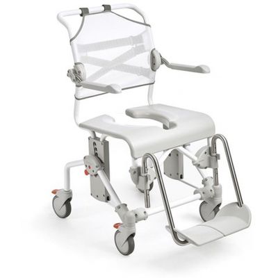 Etac Swift Mobil 2 wózek inwalidzki z funkcją toalety biały 80229467