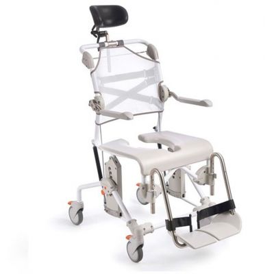 Etac Swift Mobil Tilt 2 wózek inwalidzki z funkcją toalety biały 80229480