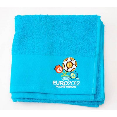 Ręcznik łazienkowy 50 x 90 cm aquamarine Euro 2012 EUR5090N