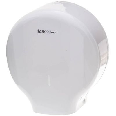Faneco Zen S pojemnik na papier toaletowy Jumbo biały LCP0204B