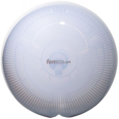 Faneco Cosmo pojemnik na papier toaletowy biały/transparentny LCP5006B
