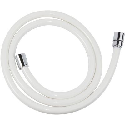 Ferro White PVC wąż prysznicowy 150 cm biały W42