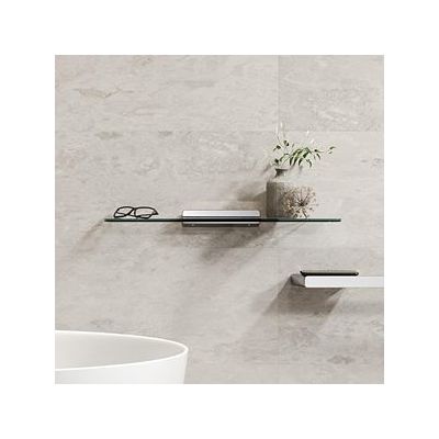 Geesa Shift półka szklana 60 cm szkło przezroczyste/chrom 919901-02