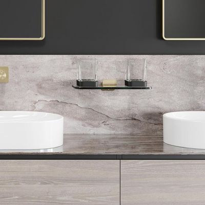 Geesa Shift półka szklana 30 cm szkło przezroczyste 919931-30