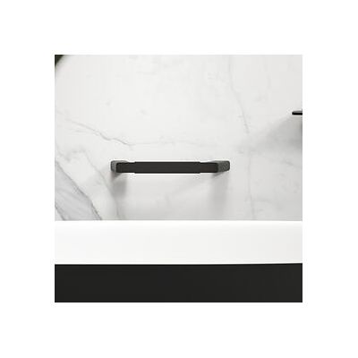 Geesa Shift uchwyt prysznicowy prosty 35 cm czarny 919906-06