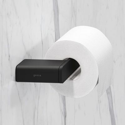 Geesa Shift uchwyt na papier toaletowy prawy czarny 919909-06-R