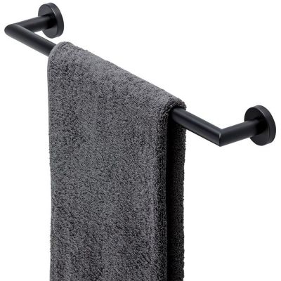 Geesa Nemox Black wieszak na ręcznik 45 cm czarny 916507-06-45