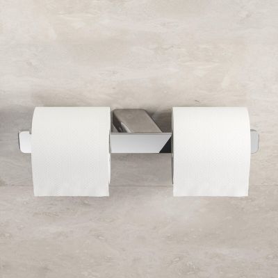 Geesa Shift uchwyt na papier toaletowy podwójny chrom 919918-02