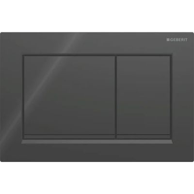 Geberit Omega20 przycisk spłukujący do WC czarny 115.080.DW.1