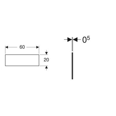 Geberit zestaw do izolacji akustycznej umywalki 156.051.00.1