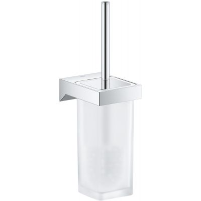 Grohe Selection Cube szczotka toaletowa kompletna szkło/chrom 40857000