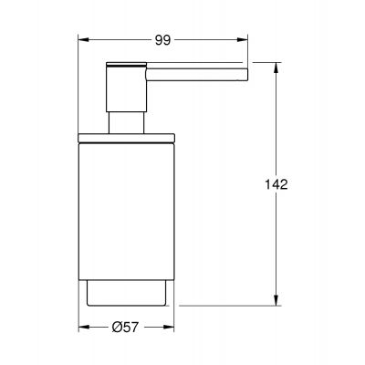 Grohe Selection dozownik do mydła 130 ml 41028DA0