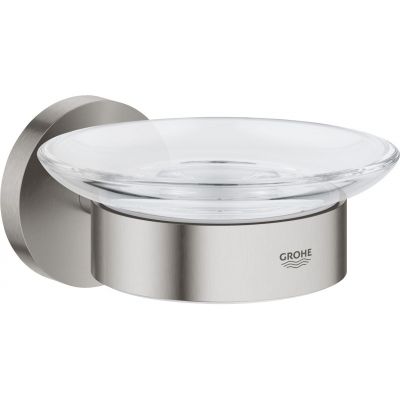 Grohe QuickFix mydelniczka ścienna stal nierdzewna 41193DC0