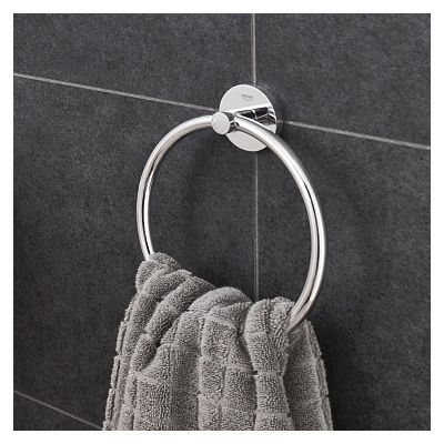 Zestaw Grohe Skate Cosmopolitan przycisk spłukujący z zestawem akcesoriów Essentials chrom (38732000, 40367001, 40374001, 40365001, 40369001, 40394001, 40364001)