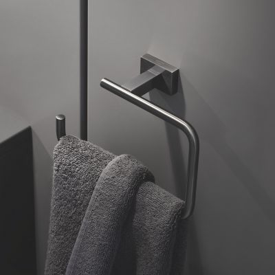 Zestaw Grohe Skate Cosmopolitan przycisk spłukujący z zestawem akcesoriów Essentials Cube brushed hard graphite (38732AL0, 40511AL1, 40507AL1, 40508AL1, 40372001, 40513AL1, 40510AL1)