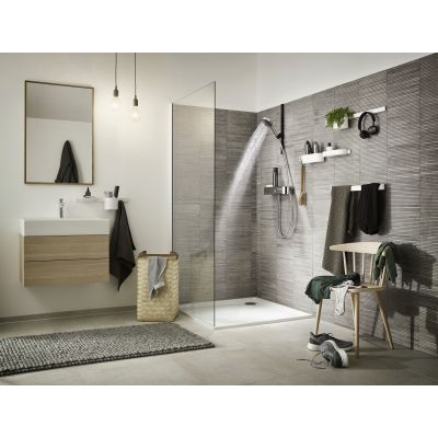 Hansgrohe WallStoris wieszak na ręcznik biały mat 27914700