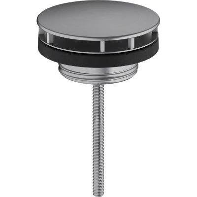 Hansgrohe korek do umywalki czarny chrom szczotkowany 50001340