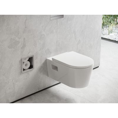Hansgrohe XtraStoris Original uchwyt na papier toaletowy stal 56058800