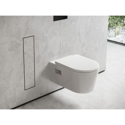 Hansgrohe XtraStoris Rock uchwyt na papier toaletowy czarny mat 56060670
