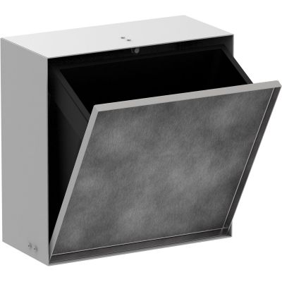 Hansgrohe XtraStoris Original kosz na śmieci wnękowy 6 l biały mat 56090700