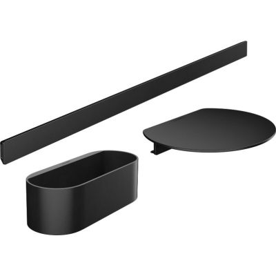 Hansgrohe WallStoris zestaw akcesoriów czarny 27966670