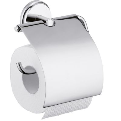 Hansgrohe Logis Classic uchwyt na papier toaletowy ścienny chrom 41623000