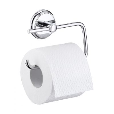 Hansgrohe Logis Classic uchwyt na papier toaletowy ścienny chrom 41626000
