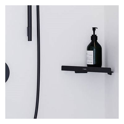 Hansgrohe AddStoris półka łazienkowa narożna czarny mat 41741670