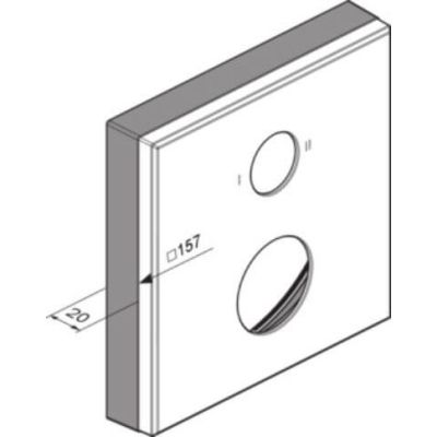 Ideal Standard Built-In rama dystansowa szary magnetyczny A7879A5