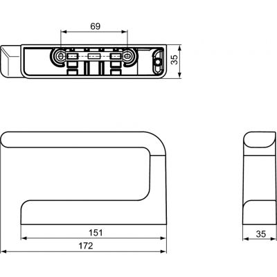 Ideal Standard Softmood uchwyt na zapasowy papier toaletowy A9143AA